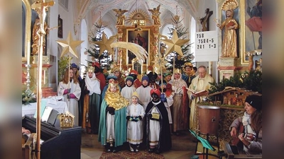 Die fleißigen Sternsinger aus der Pfarrei St. Martin in  Ottendichl.	 (Foto: privat)