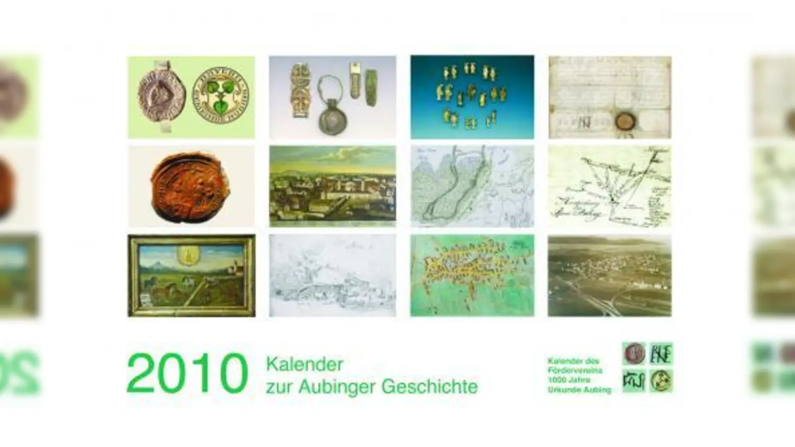 Ab 14. September kann der Jahreskalender 2010 zur Aubinger Geschichte käuflich erworben werden. (Foto: pi)