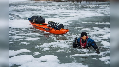 Die westkanadische Arktis und Alaska durchquerte Janosch Hagen mit dem Kajak. Bildgewaltig präsentiert er seine Erlebnisse in dem Multivisionsvortrag. (Foto: Janosch Hagen)
