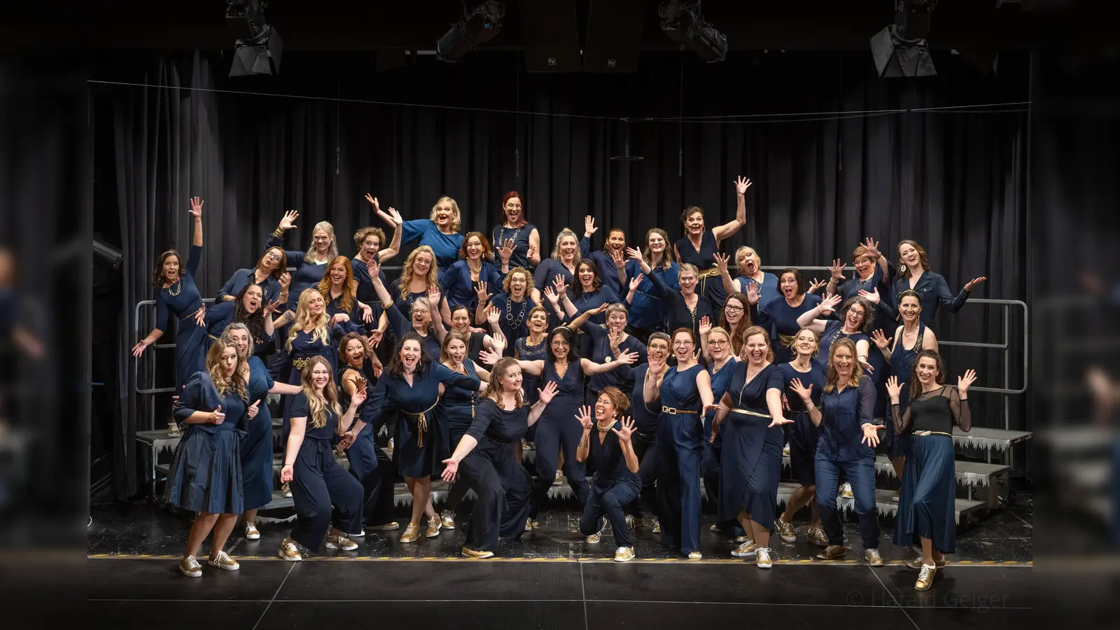 Der engagierte, noch junge Frauenchor tritt am 29. November im Ludwig-Thoma-Haus auf. (Foto: Harald Geiger)