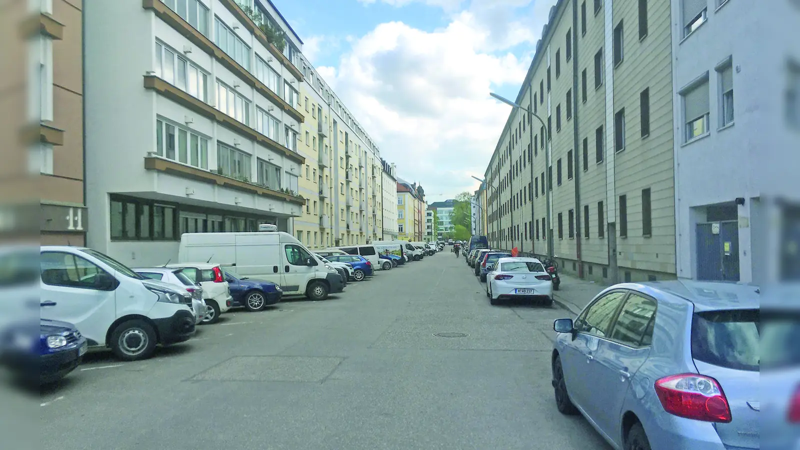 Die Leipartstraße in Mittersendling verläuft vom Neuhofener Platz bis zur Engelhardstraße. (Foto: lsc)