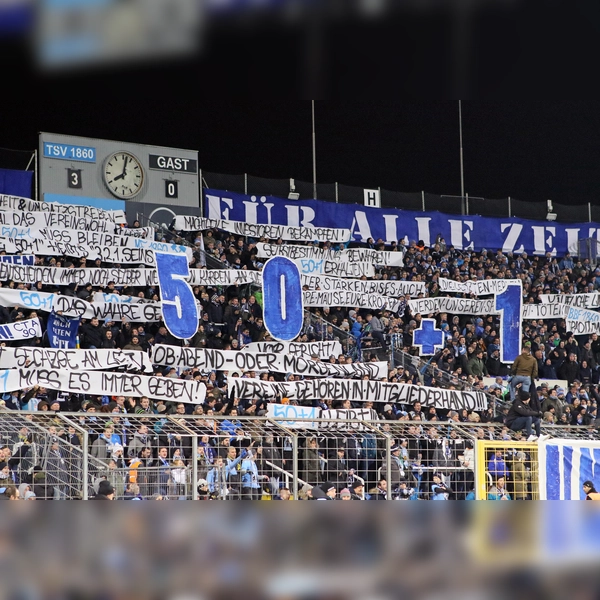 Gemeinsamer Nenner: Fanprotest für „50+1”. (Foto: Anne Wild)