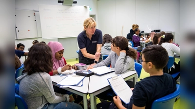 Die größte Tierparkschule Deutschland hat kürzlich ihren Betrieb aufgenommen. Hatunah können hier die Kinder die Tiere kennenlernen.  (Foto: Marc Müller/Tierpark Hellabrunn)