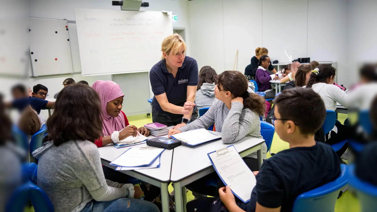 Die größte Tierparkschule Deutschland hat kürzlich ihren Betrieb aufgenommen. Hatunah können hier die Kinder die Tiere kennenlernen.  (Foto: Marc Müller/Tierpark Hellabrunn)