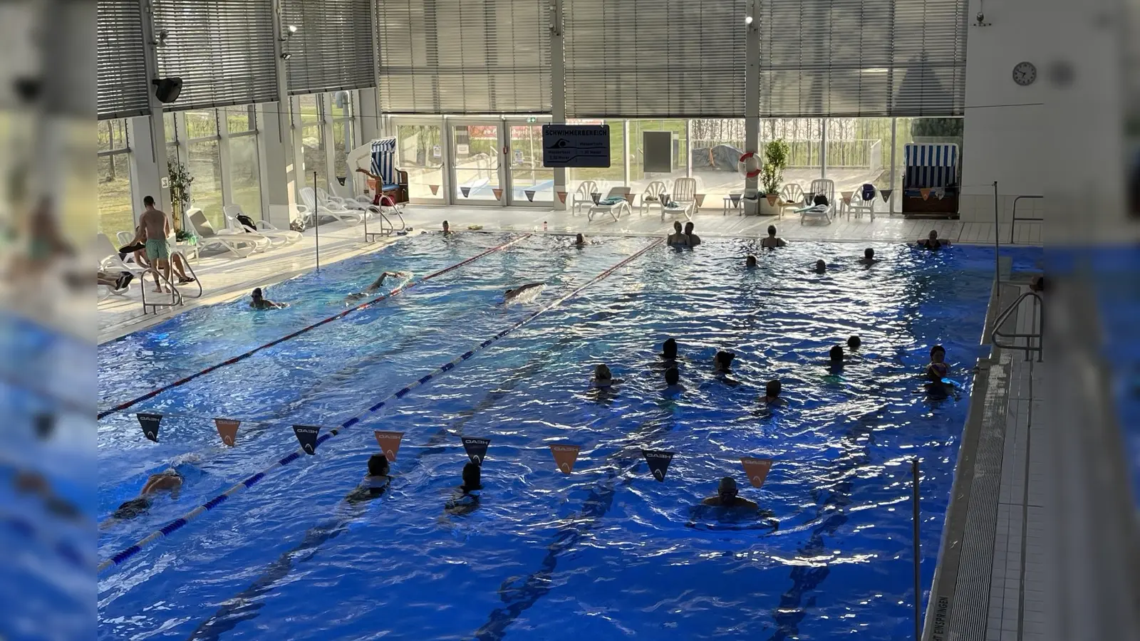 Das Hallenbad musste vorzeitig geschlossen werden. (Foto: pst)