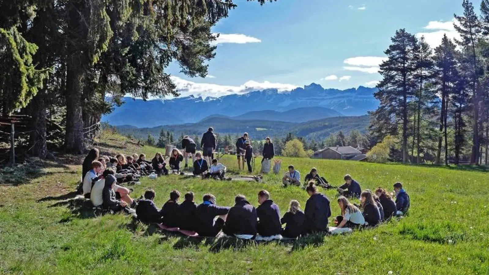 Die Großhaderner Pfadfinder erlebten zusammen viele Abenteuer. (Foto: Schwarze Löwen)