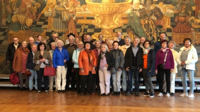 Viel zu sehen und zu entdecken gab es für die VdKler in Wasserburg. (Foto: VdK Ortsverband Otterfing)