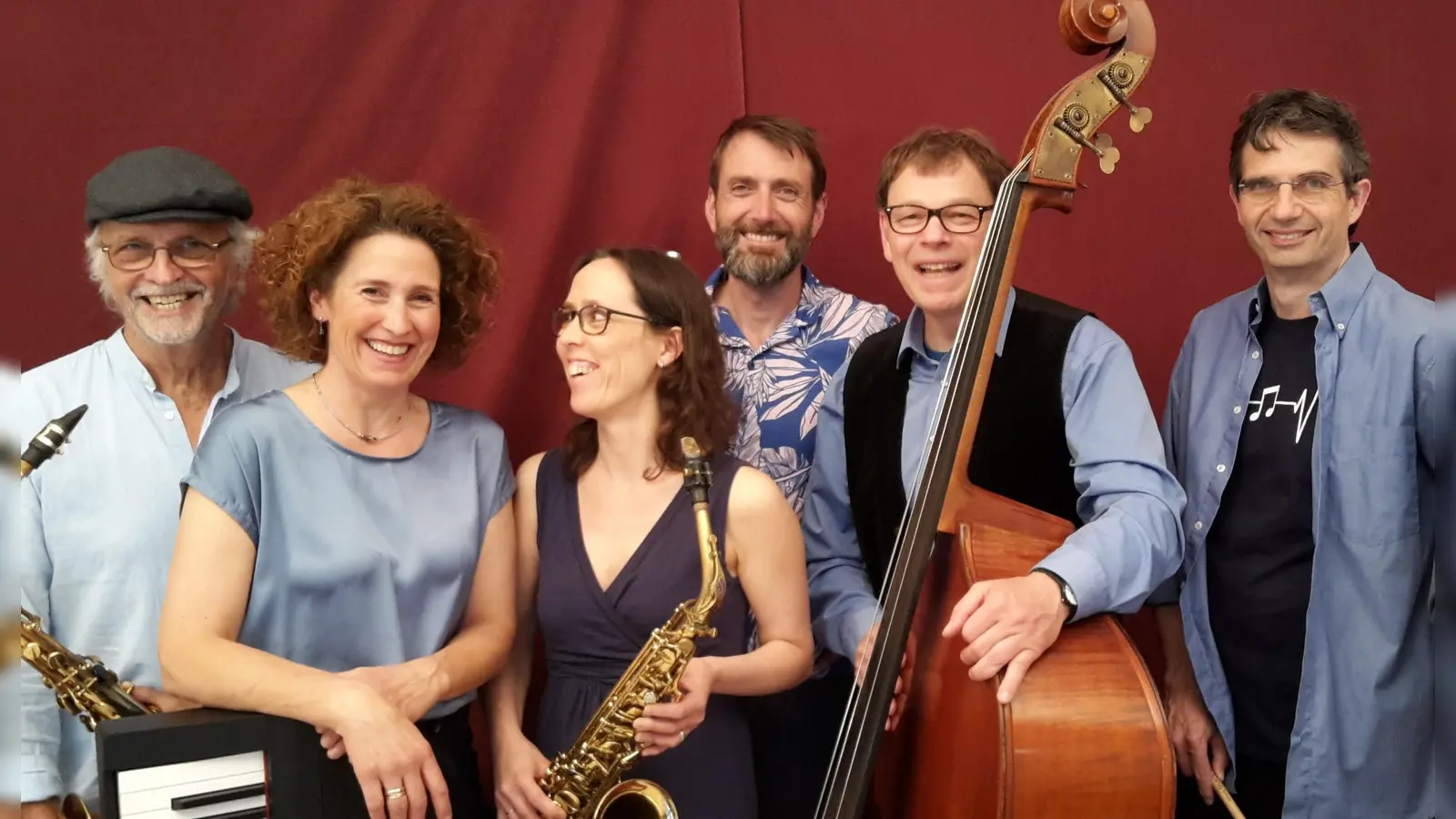 Das Sextett Blue Moonlight spielt Swing, Soul und Rock&#39;n&#39;Roll. (Foto: Blue Moonlight)