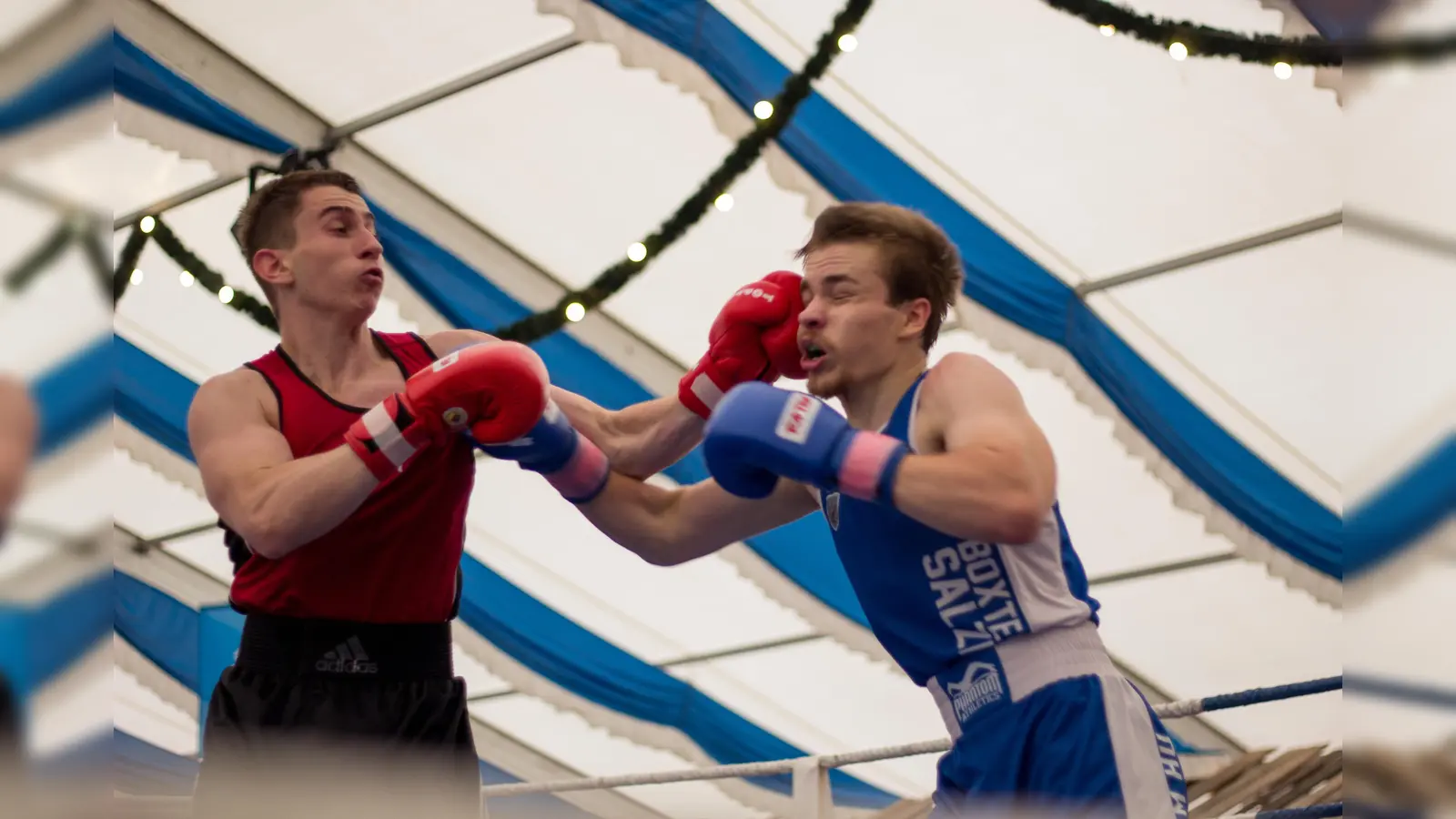 Ein starker Kampf zwischen Luca Martino und Siegfried Konrad. (Foto: BC Bavaria)