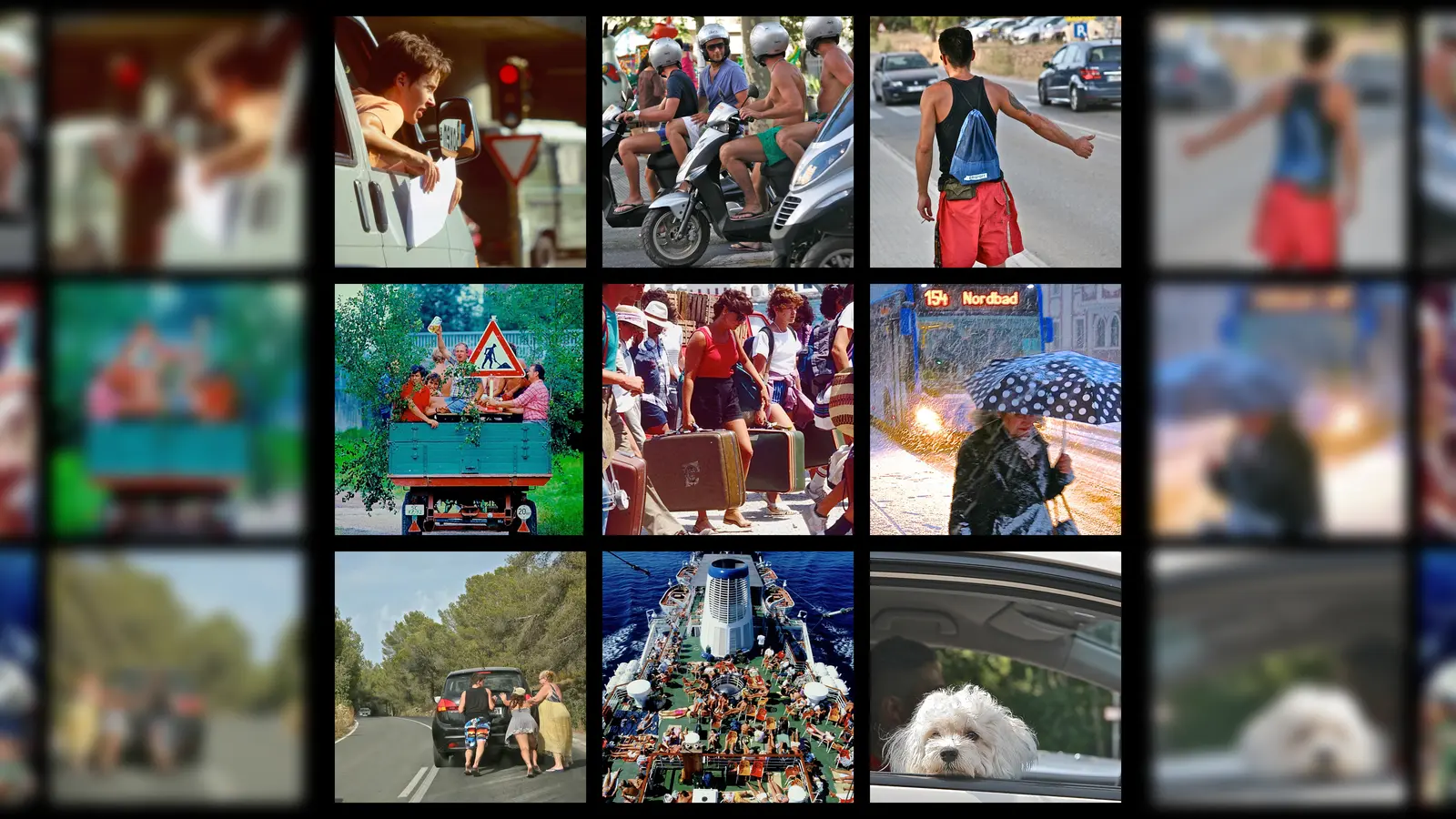 Foto-Collage zu "Der bewegte Mensch" (Foto: Roger Fritz)