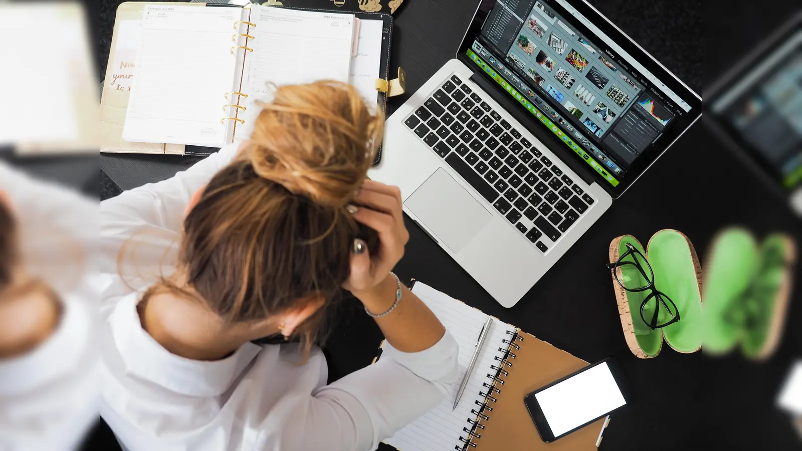 Familie, Job, viele Termine: fast jeder zweite Bundesbürger fühlt sich von einem Burnout bedroht. (Foto: CC0)