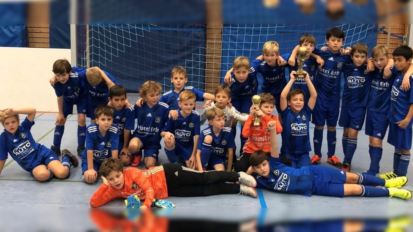 Die E2 des TSV Poing besiegte unter anderen den TSV 1860 München, den 1. FC Nürnberg und RB Salzburg. (Foto: Verein)