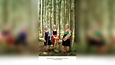 Die Wellküren von links nach rechts: Burgi, Bärbi und Moni Well. (Foto: Christian Kaufmann)