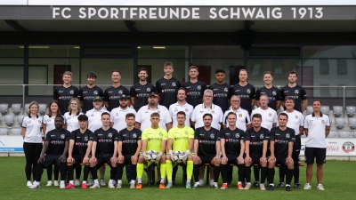 Mannschaftsfoto des FC Schwaig (Foto: R. Hellinger)