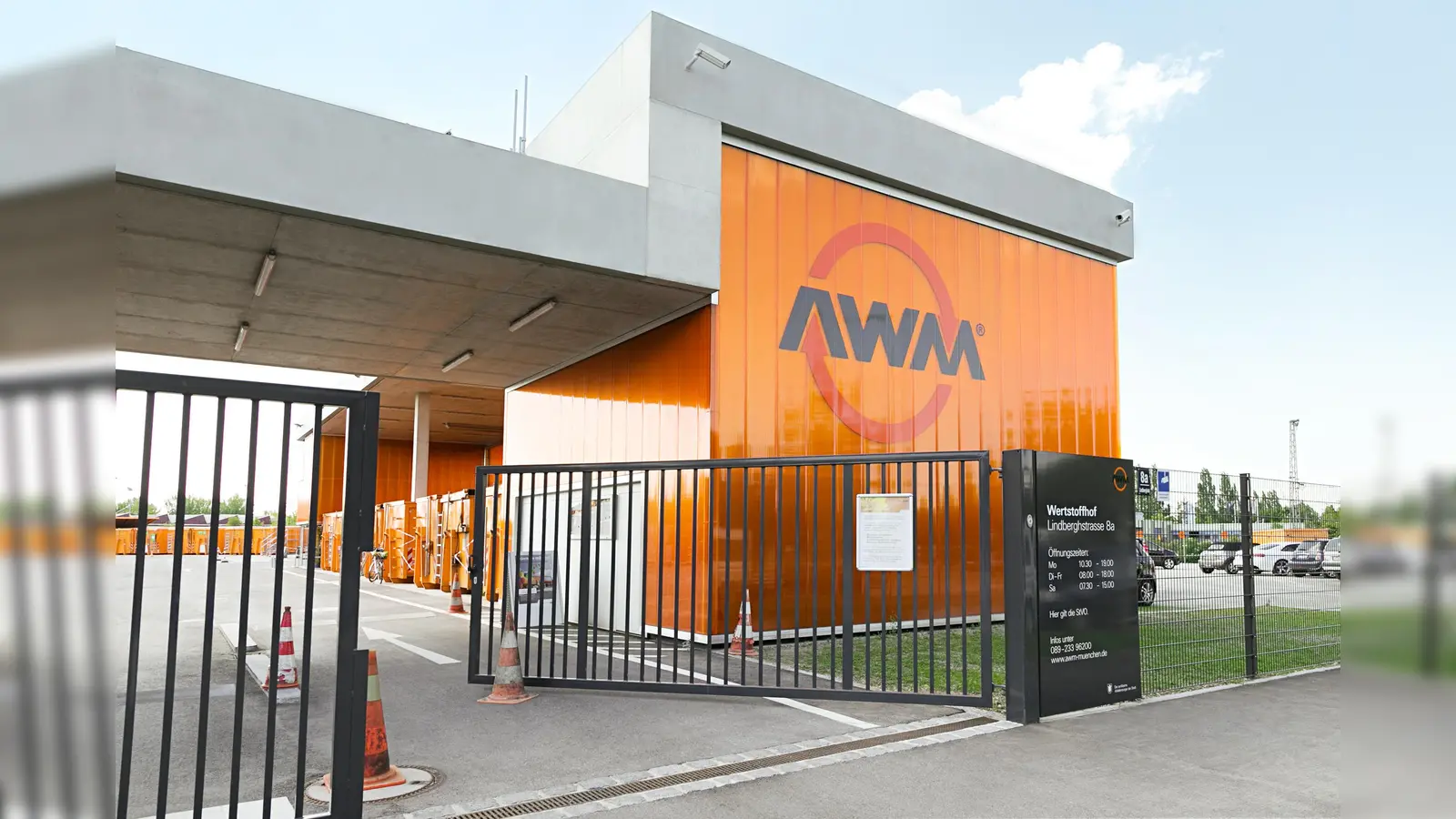 Ab 4. Mai gelten an den Münchner Wertstoffhöfen wieder die normalen Öffnungszeiten. Zu beachten sind allerdings einige Sonderregelungen. (Foto: AWM)