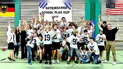 Die U-15-Jugend der Freien Schule Glonntal wurde bayerischer Schulmeister im Flag Football  bei den Wettkämpfen im April in Nürnberg.	 (Foto: Andreas Mayr)