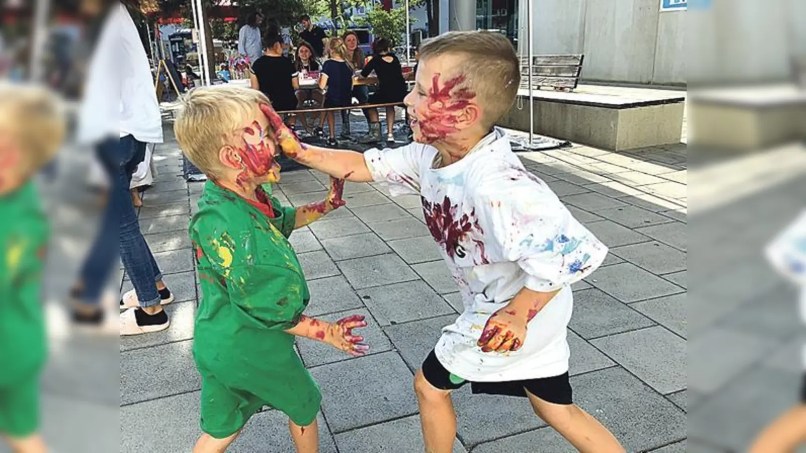 Ein Künstleratelier mir hohem Gaudifaktor findet jeden Freitag für Kids in der Parkstadt statt.	 (Foto: SPIELkultur)