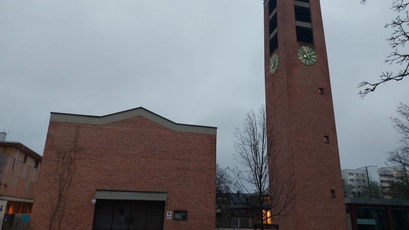 Der Handicap‑Treff findet in den Räumlichkeiten der Haarer Jesuskirche statt. (Archivbild: bas)