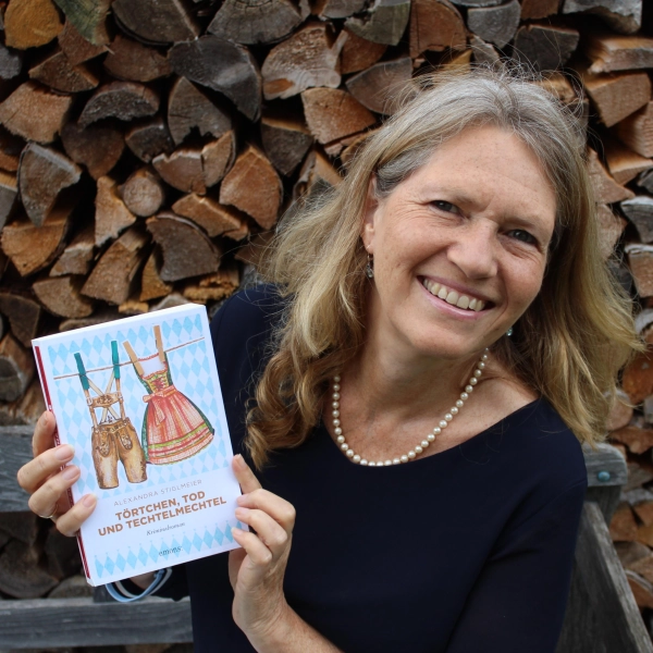 Alexandra Stiglmeier liest in der Stadtbücherei. (Foto: Alexandra Stiglmeier)