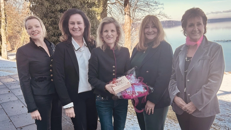 (von links): Silke Hohagen (FU-Kreisvorsitzende Lansberg), MdL Ute Eiling-Hütig, MdB Daniela Ludwig, Ute Nicolaisen-März (FU-Kreisvorsitzende Starnberg), Angelika Flock (2. Bürgermeisterin und FU-Kreisvorsitzende Weilheim). (Foto: privat)