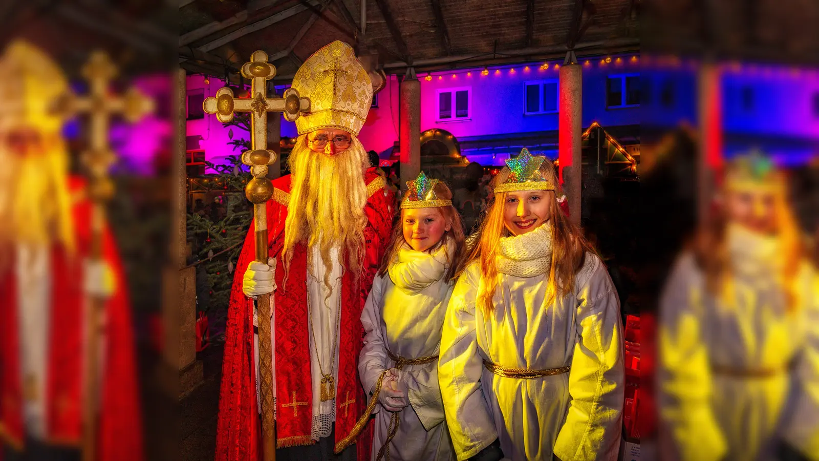 Auch der Nikolaus kommt am Sonntag mit einem Geschenk für alle Kinder. (Foto: Günther Keil)