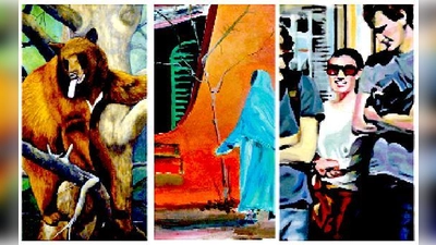 Drei Künstler, drei Stadtteile, drei Ausstellungen. Am Anfang präsentieren sich Stocker, Altman und Reiter im Schloss Blutenburg.	 (Foto: VA)