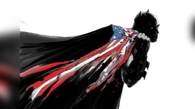 Batman von Jock, Mark Simpson (*1972), bekannt als Jock, hat diverse Cover für Batman erstellt.Er hat auch an dem Film „Batman: Begins“ von Warner Bros sowie an der TV-Serie „Gotham“ mitgearbeitet. (Foto: ﻿﻿﻿Jock & TM DC Comics. All Rights Reserved.)