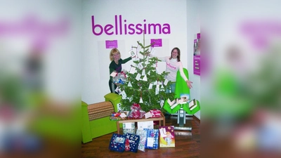 Schönes Weihnachtsgeschenk: Die Kundinnen der bellissima-Studios in Laim und Schwabing erfüllten 300 Kindern aus den SOS Kinderdörfern einen Bücherwunsch. (Foto: pi)