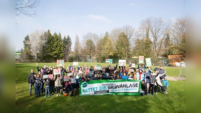 Die Anwohner der Adam-Berg-Straße im Ramersdorfer Süden kämpfen für den Erhalt einer öffentlichen Grünanlage. (Foto: Bürgerinitiative)