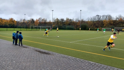 Der SV Walpertskirchen (gelb) behielt auch beim Tabellenletzten FC Fatih Ingolstadt klar die Oberhand. (Foto: bas)