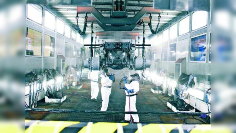 In der Fertigung sind derzeit 3300 Mitarbeiter von Kurzarbeit betroffen. (Foto: © MAN)