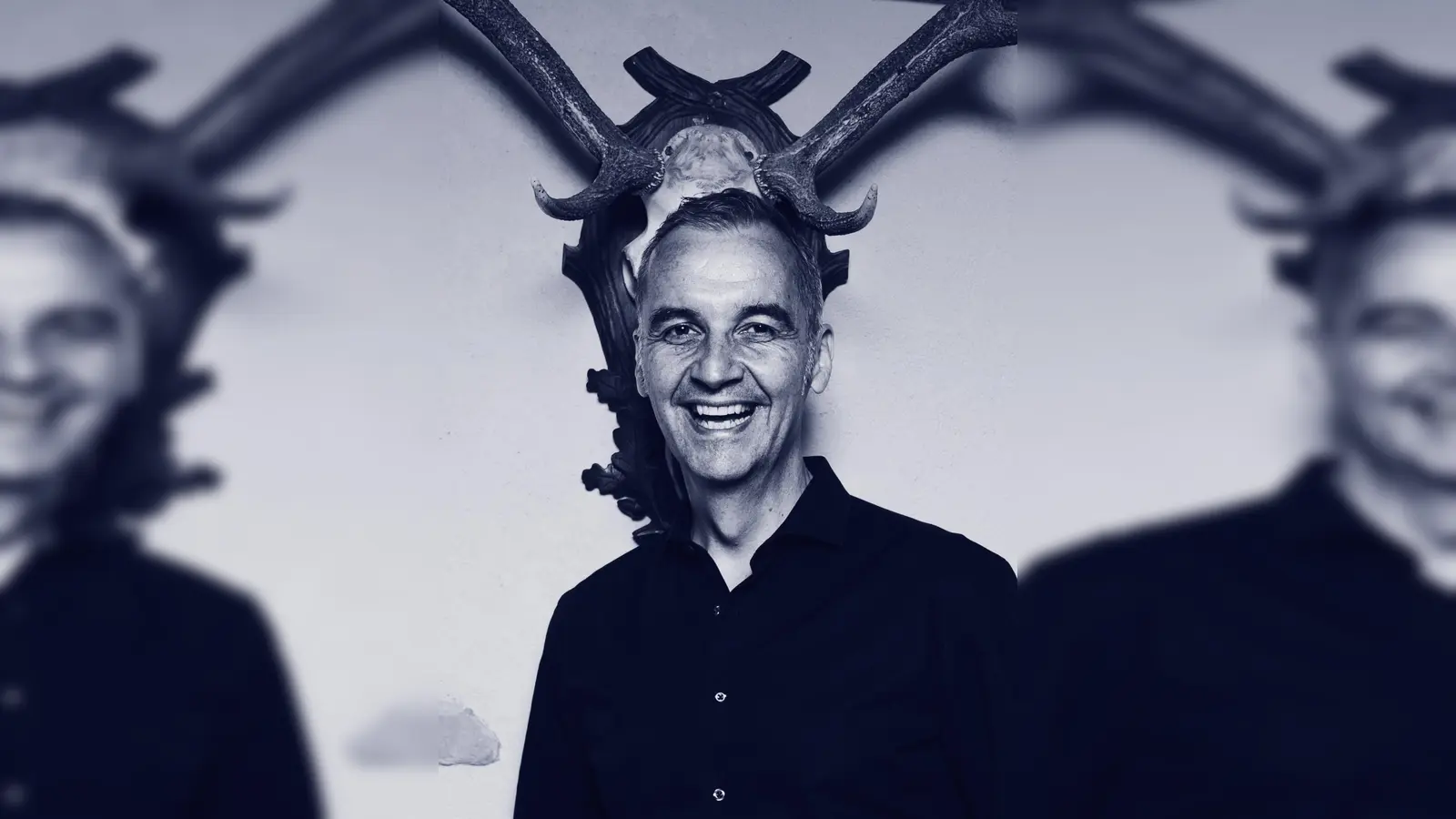 Stefan Kröll grantelt für die gute Laune in den SWW-Werkstätten am 23. September. (Foto: Kröll)