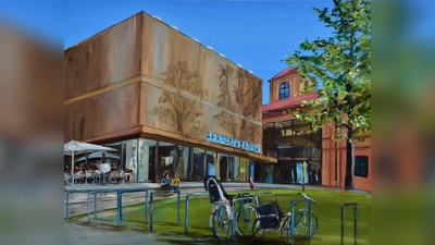 Auch Daniela Drewes (im Bild der Lenbachhaus) öffnet ihr Atelier in der Walter-Otto-Straße 5. (Foto: Daniela Drewes)