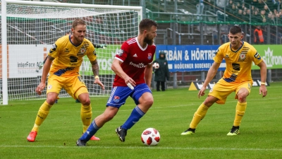 Stephan Hain lief sieben Jahre für die SpVgg Unterhaching auf. Dabei feierte er zwei Aufstiege und wurde einmal Torschützenkönig. (Foto: Christian Riedel)