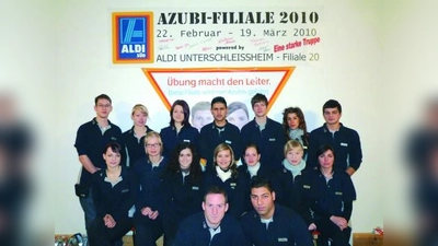 Übung macht den Leiter - 16 Auszubildende der ALDI SÜD Gesellschaft Geisenfeld konnten beim ALDI Azubi-Projekt in Unterschleißheim ihre Führungsqualitäten unter Beweis stellen. (Foto: pi)