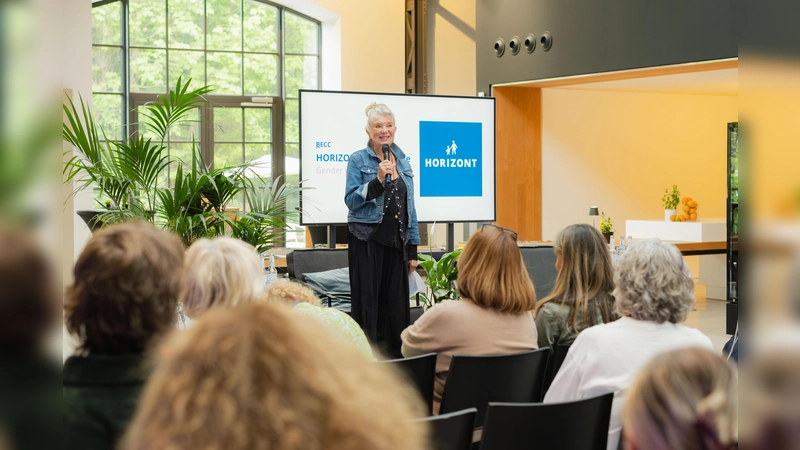 In der Dialogreihe mit Jutta Speidel ging es um die geschlechtersensible Versorgung im medizinischen Bereich.  (Foto: Nikita Weippert/HORIZONT)
