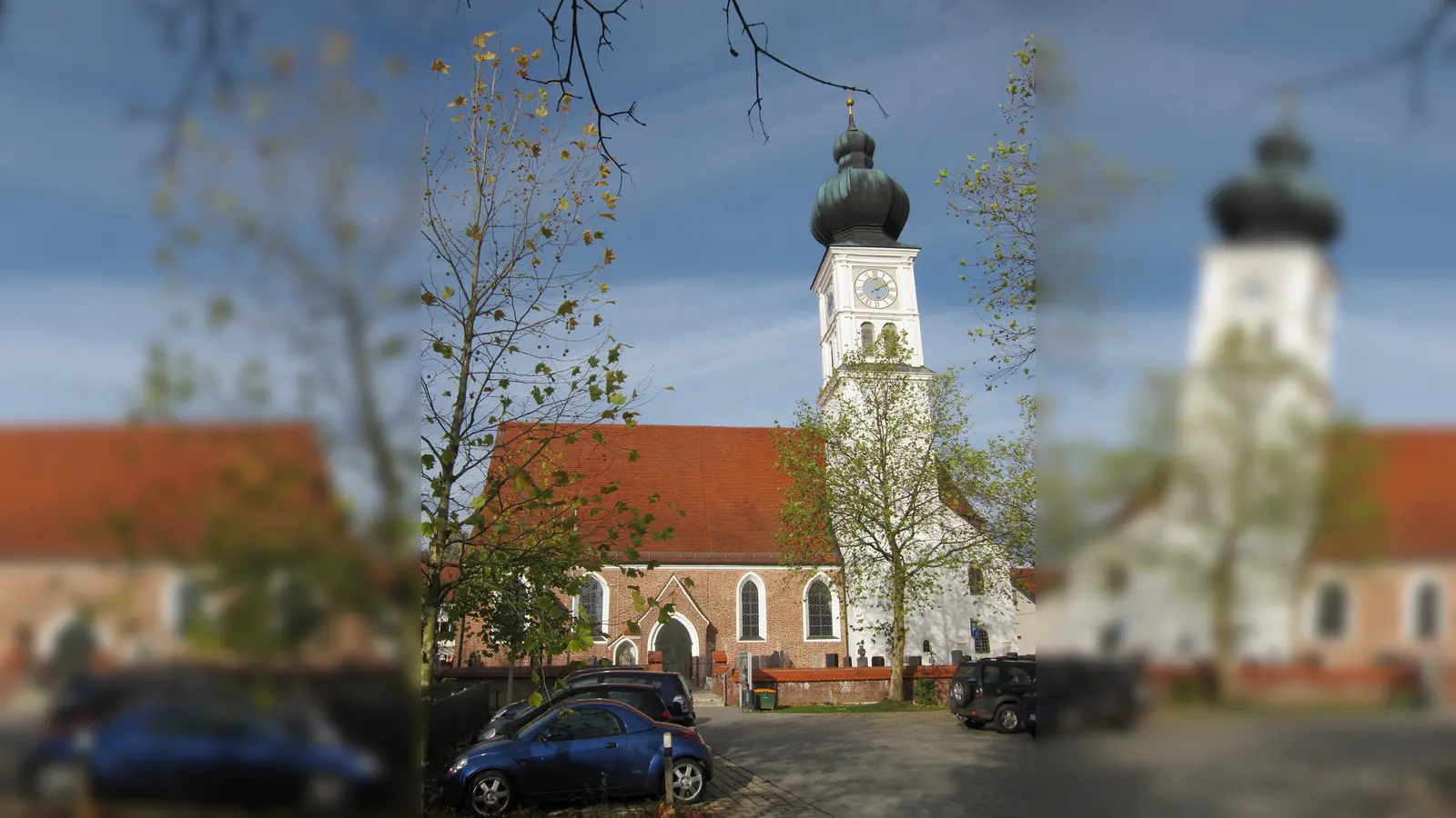Die katholische Pfarrkirche St. Stephanus wurde 1701 von Anton Kogler fertig gestellt. (Foto: AHert, CC BY-SA 3.0)