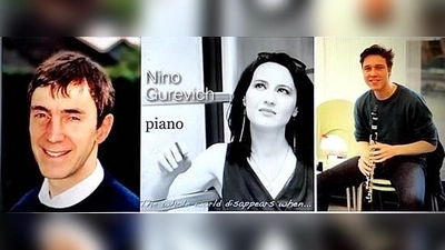 Graham Waterhouse (Cello), Nino Gurevich (Klavier) und Julius Ockert (Klarinette) sind zu Gast im Weßlinger Pfarrstadel. (Foto: © Veranstalter)