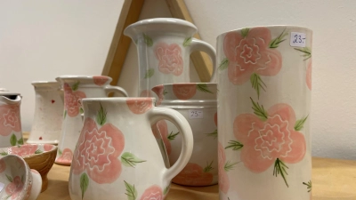 Zauberhafte Töpferwaren gibt es im Shop der SWW-Werkstätten zu kaufen. (Foto: hw)