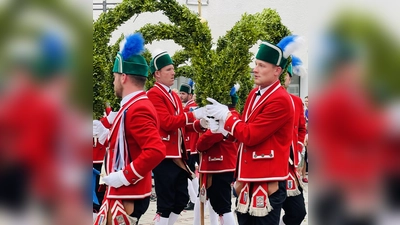 In Stadt und Land sind sie zu bewundern, die Schäffler, die im Jahr 2026 wieder ihre Tänze zeigen. (Foto: hw)