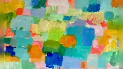 Gudrun Michel zeigt diese Arbeit. (Bild: Gudrun Michel)