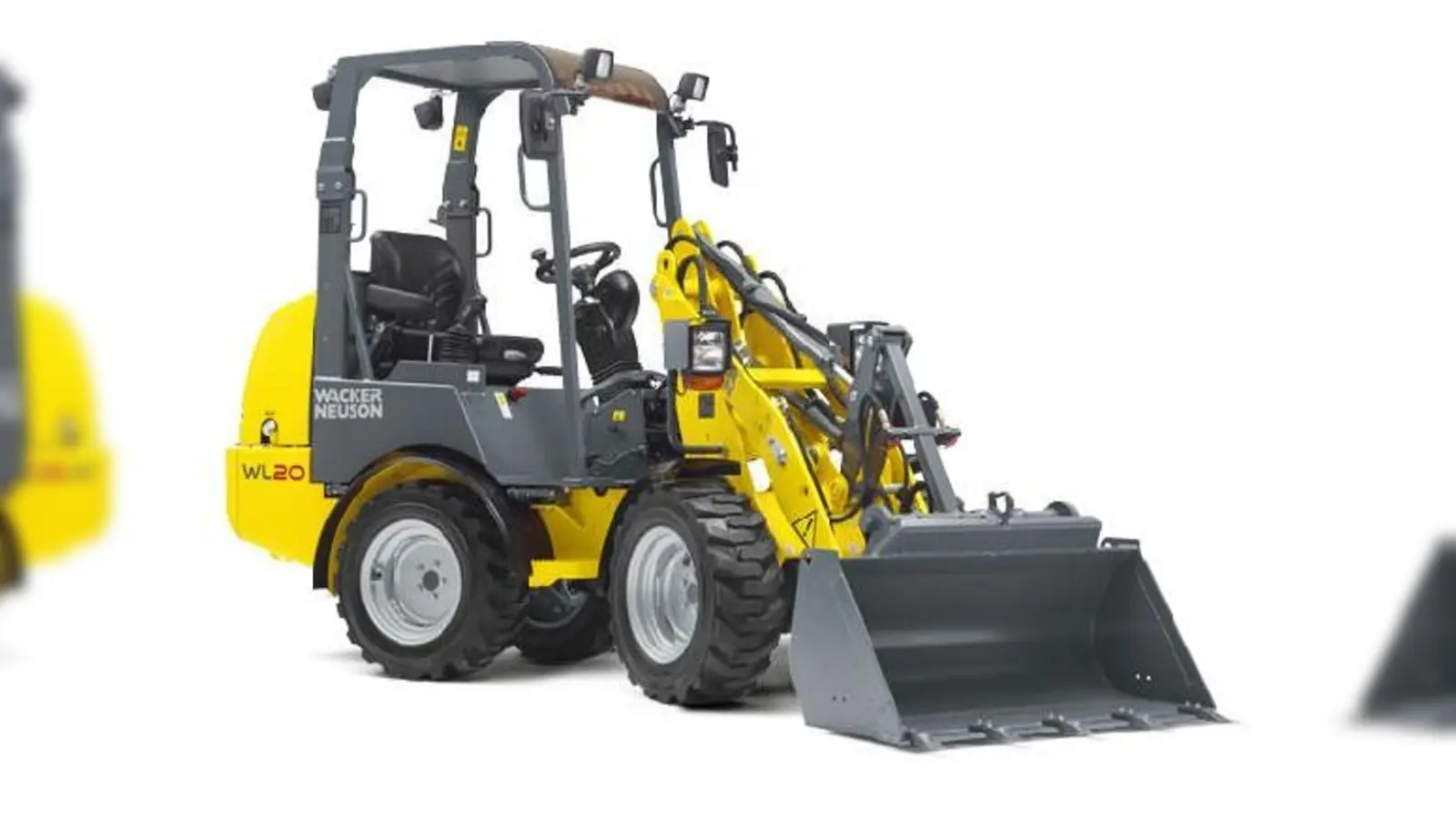 So ein Radlader wurde geklaut (Musterbild). (Foto: Bundespolizei München)