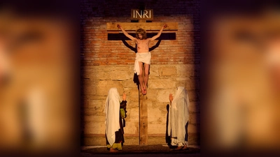 Auch das Theaterstück „Passion” endet mit der Kreuzigung Jesu. (Foto: Noah Cohen)