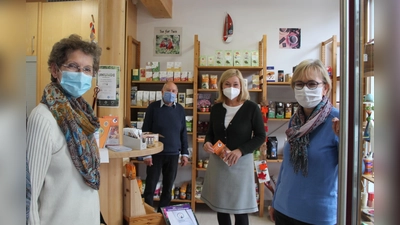 Die Ebersberger Landtagsabgeordnete Doris Rauscher war zu Besuch im Eine-Welt-Laden in Baldham. (Foto: MdL)