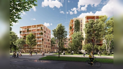 So könnte die Wildapfelstraße nach den Plänen der Investoren einmal aussehen.  (Foto: Scrivo Communications)