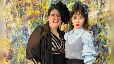 Friedamaria Wallbrecher und Sul Bi Yi. (Foto: privat, Friedamaria Wallbrecher)