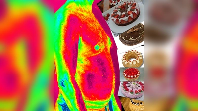 "The Germans Will Put Some Fat on You" lautet der Titel dieser Fotomontage. (Foto: VA)