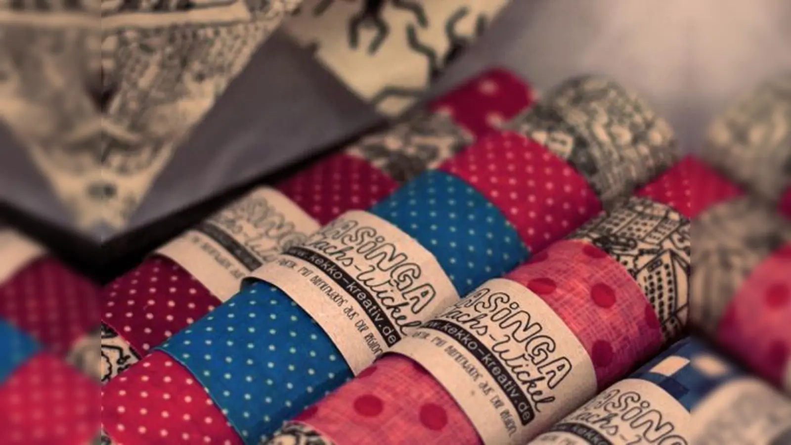 Ein echter Verkaufsschlager im KEKKO Kreativraum sind die „Giasinga Wachs-Wickel”.  (Foto: VA)