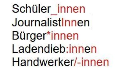 Welche Gendervariante erfüllt alle Ansprüche? (Foto: job)