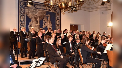 Der Chor vocal ampArt überzeugt beim letzten Schlosskonzert. (Foto: Liedertafel Dachau)